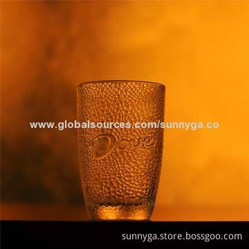 New Arrive Drinking Glass Tumbler with 345mL Capacity, 120mm Height
